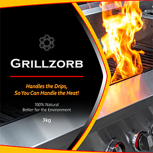 Grillzorb spill absorbent packaging — coming soon